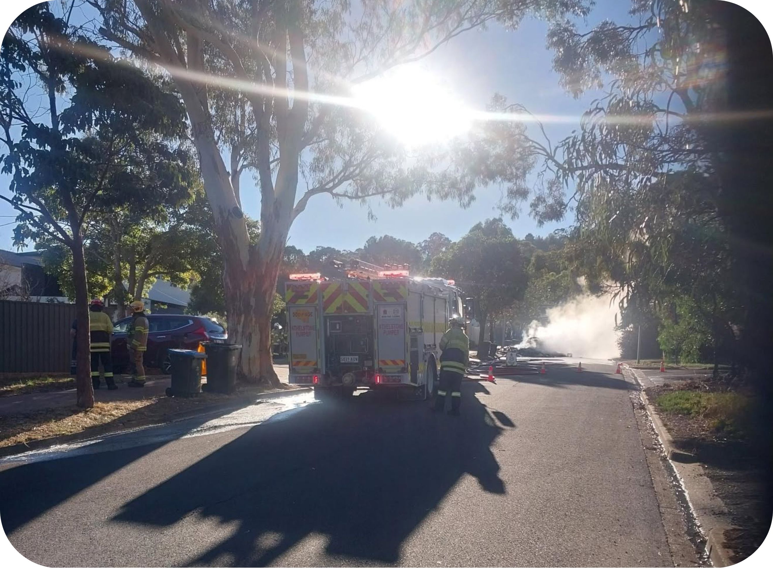Fire trucks East Waste