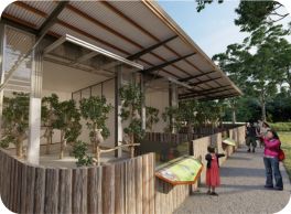 Image of the new Cleland Wildlife Park koala loft