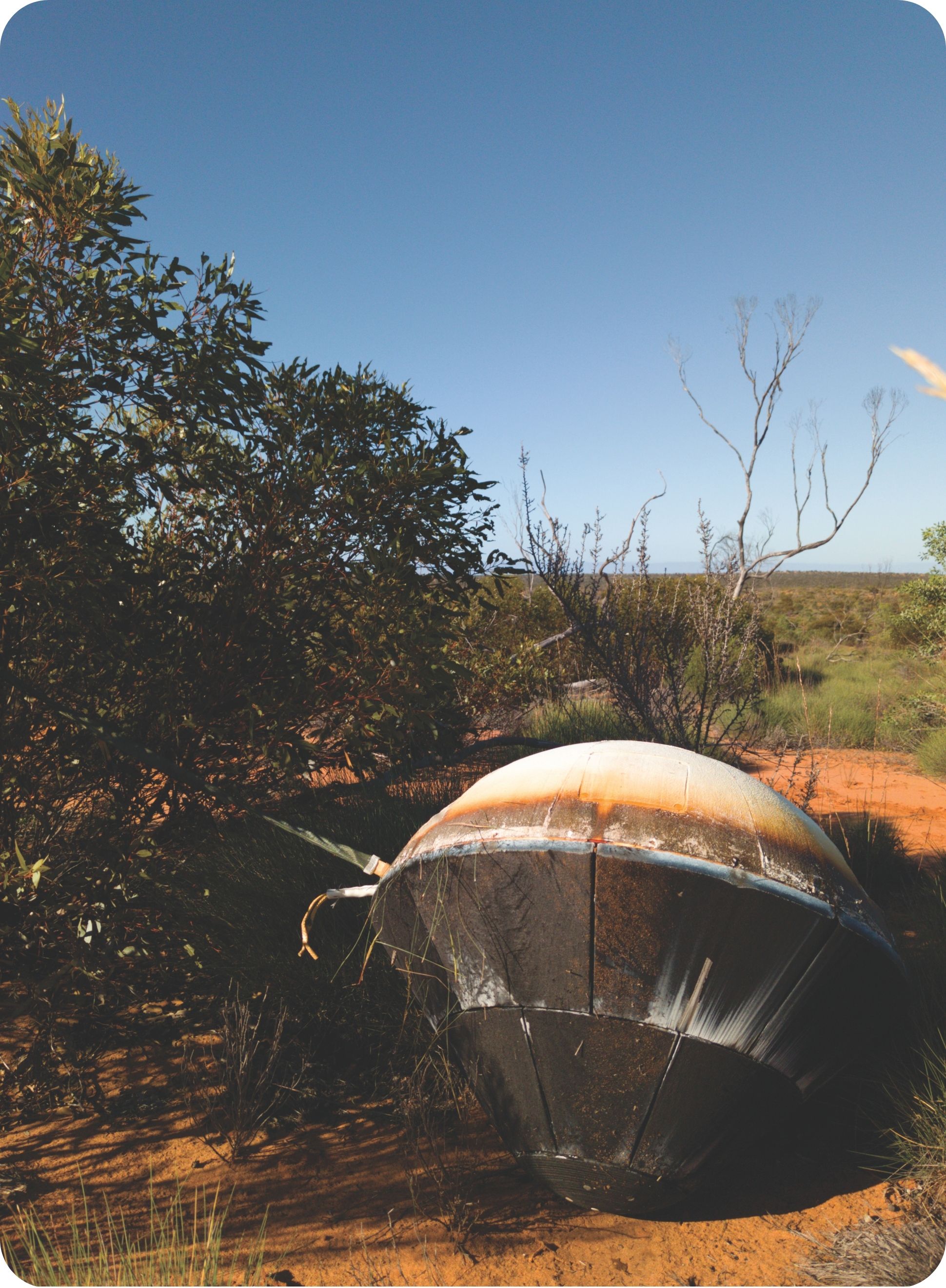 Capsule with heat shield