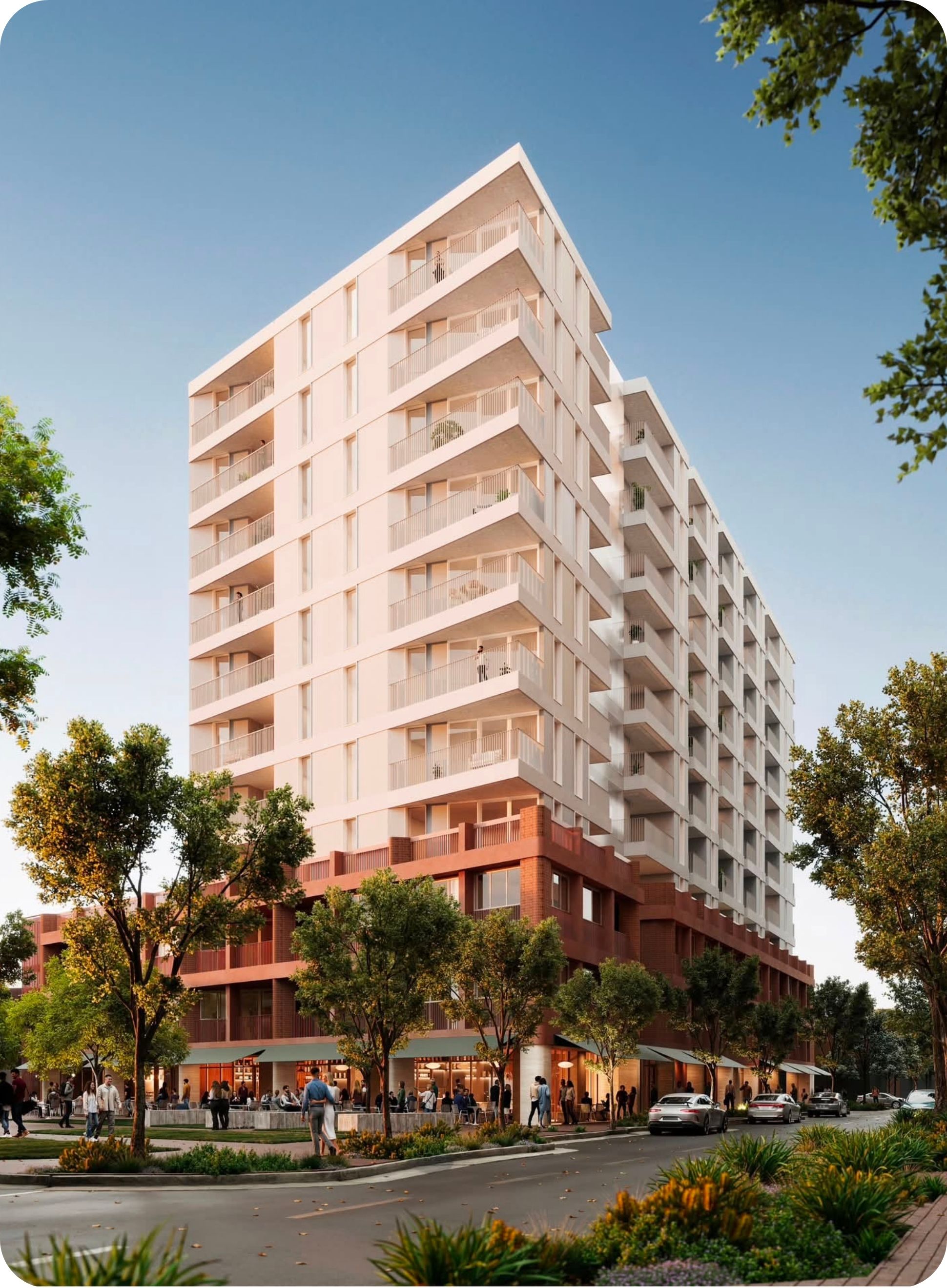 The Bond apartment complex
