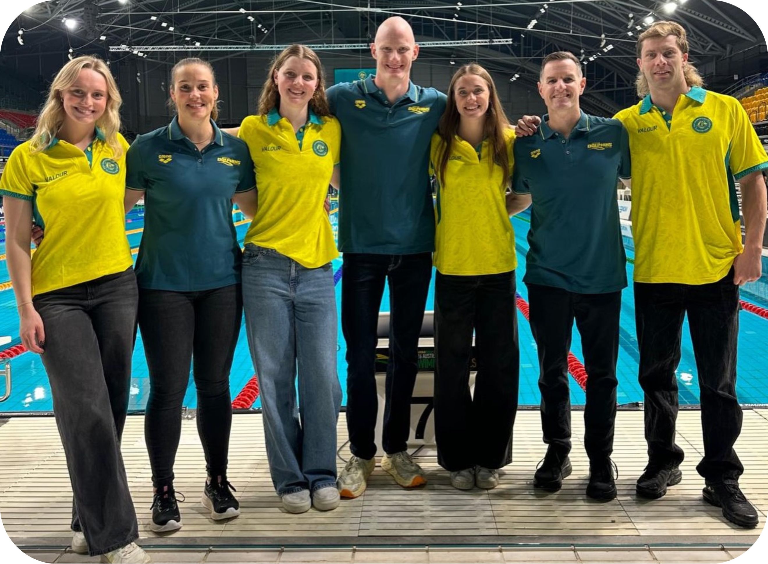 Dolphin swim team
