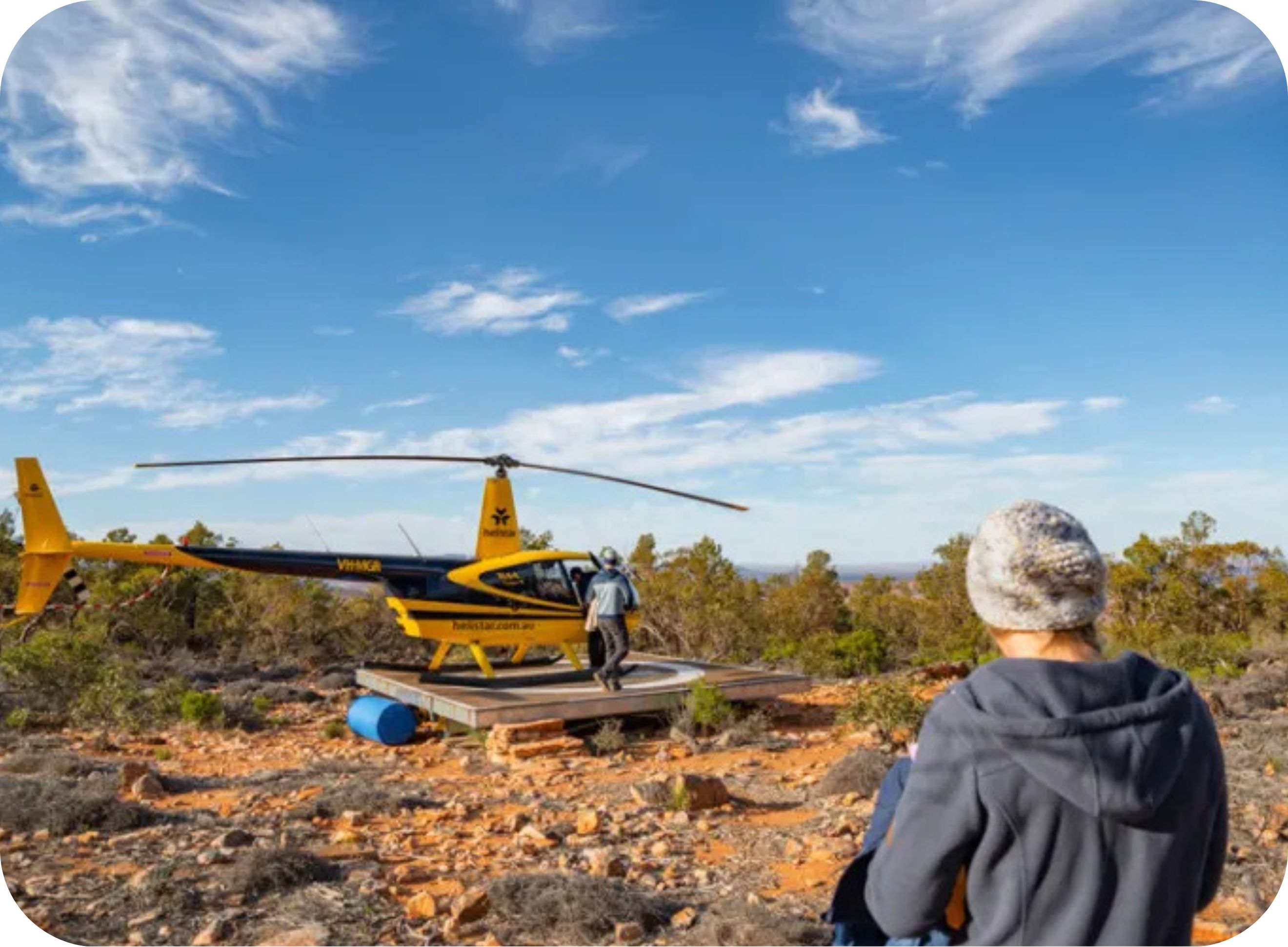 Helicamping
