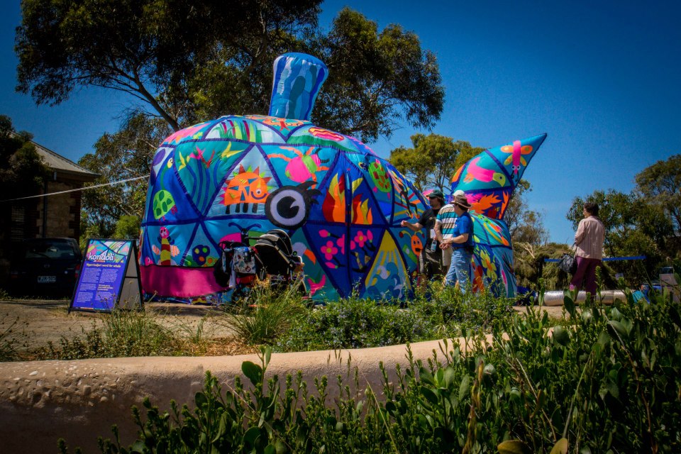 Image of Kondoli Whale at the Regional Centre of culture