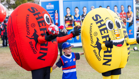 Image of the AFL Gather Round 2024 events guide