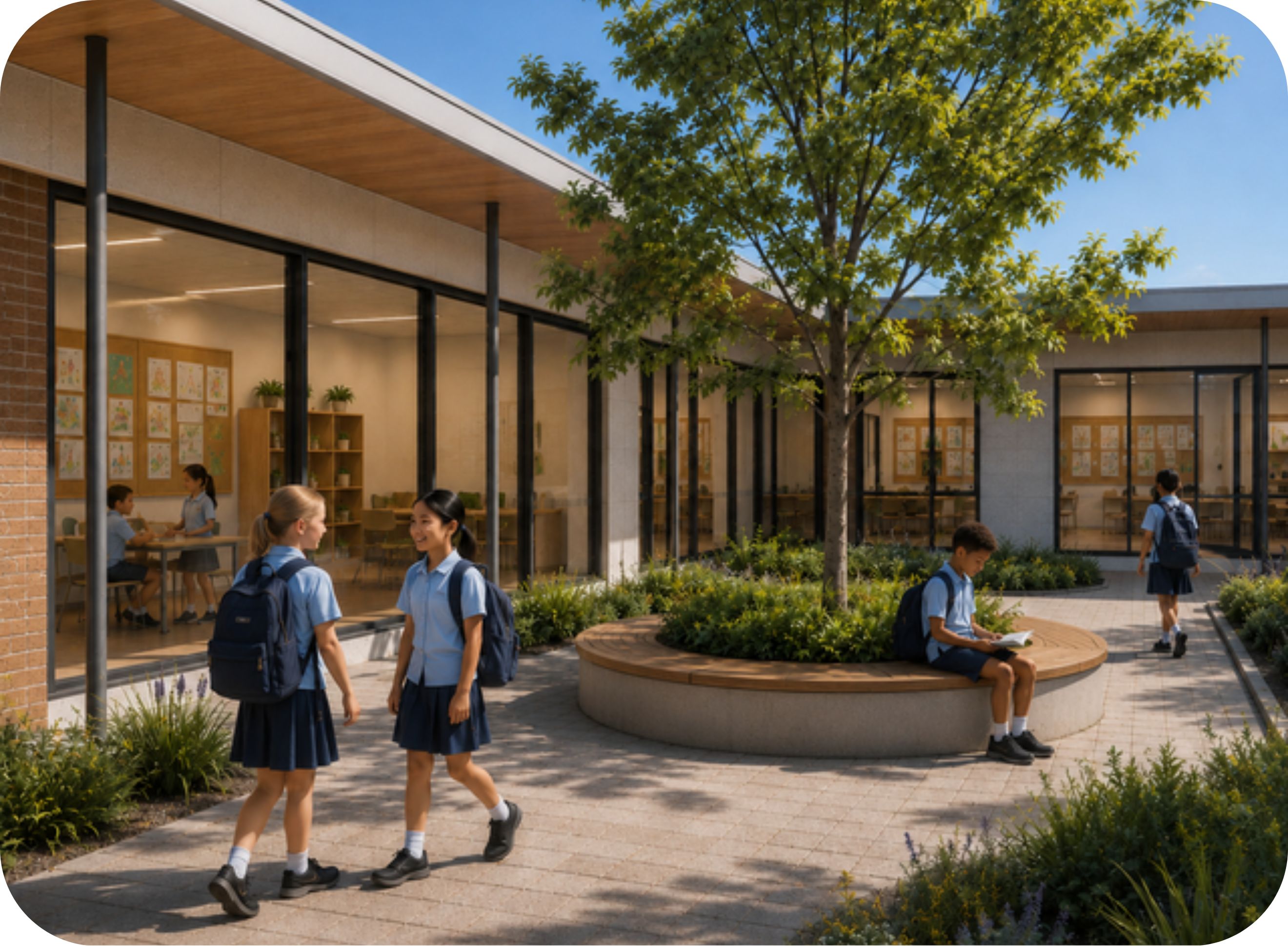 Mount Barker school artist impression