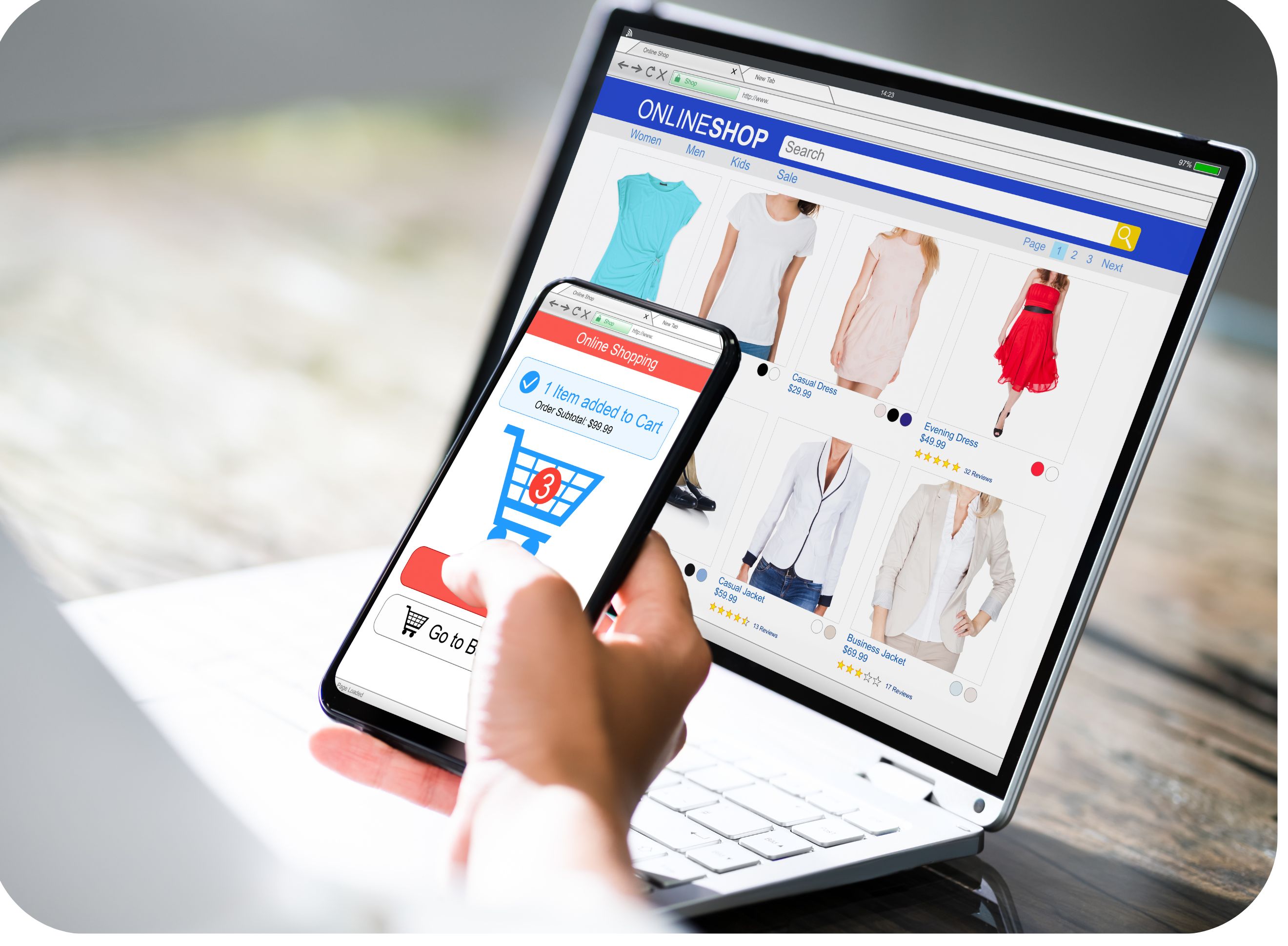 Online shopping