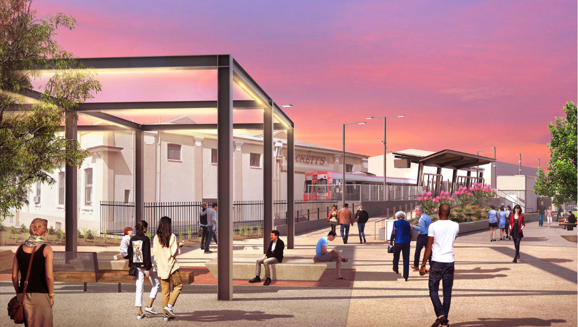 Port Dock train station
