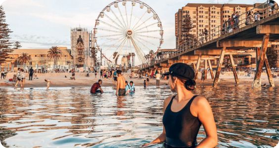 Glenelg beach