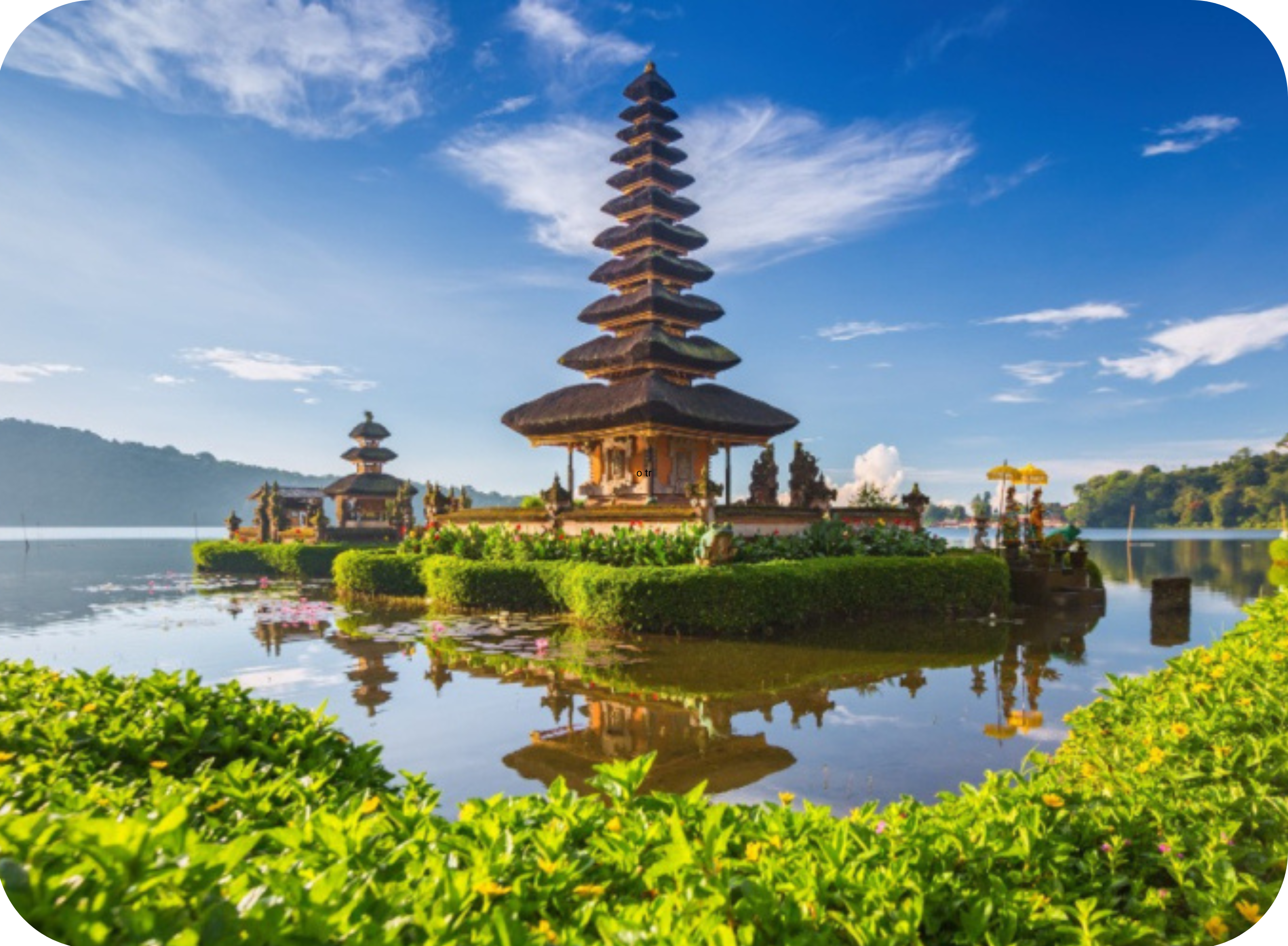 Image of Balinese temple