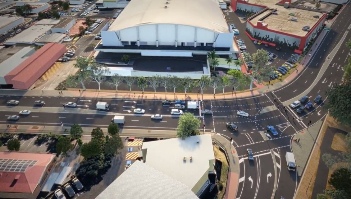 Image of the Manton St Hindmarsh extra lane upgrade