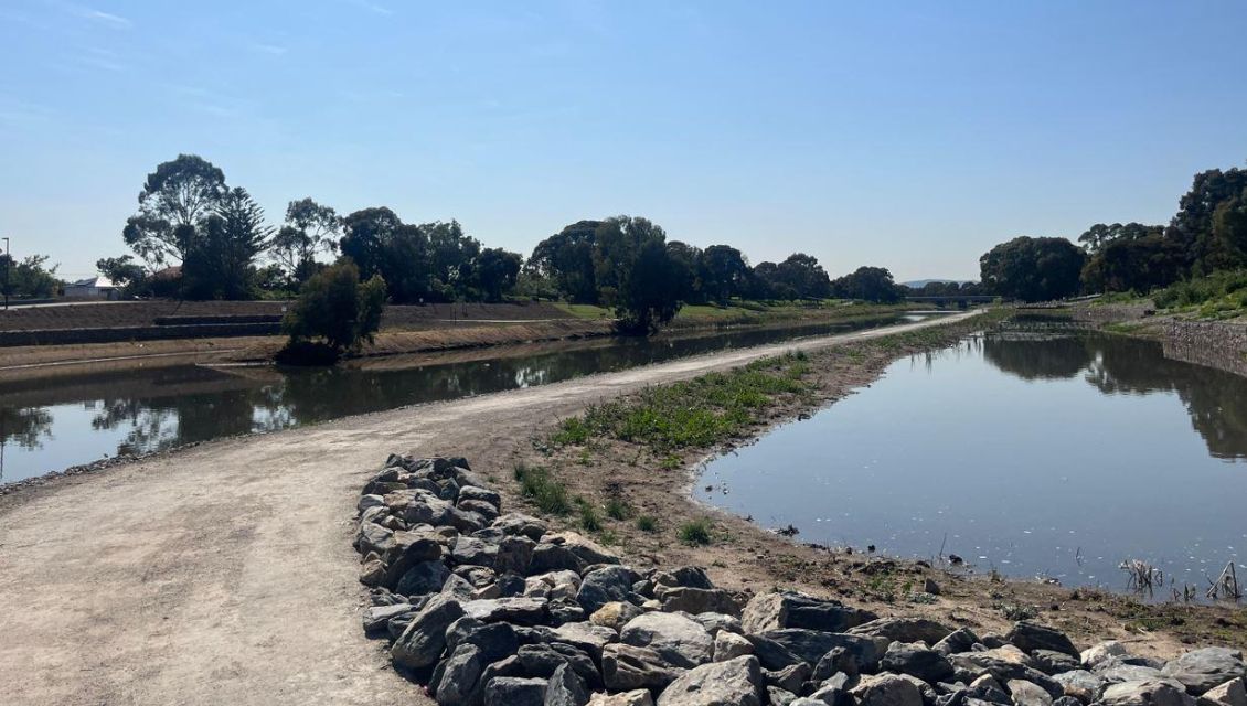 Image of the wetlands and habitat pools