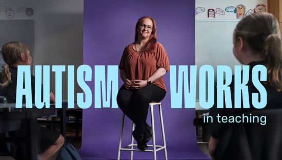 Image of Rebecca from the Autism Works Campaign