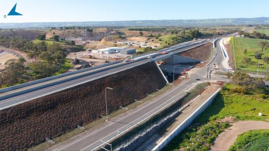 Road upgrades on Main South Rd, South Australia.