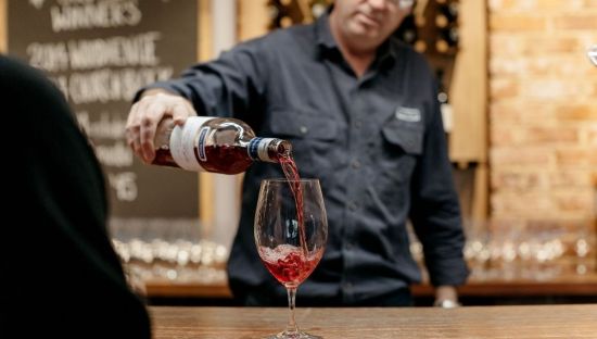 Image of pouring wine
