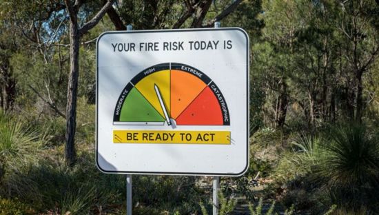 Image of a fire rating system