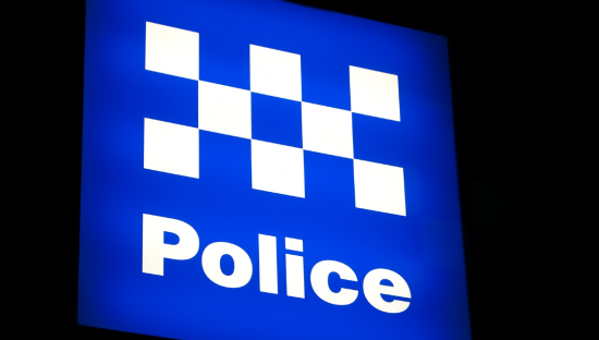 Image of the police sign