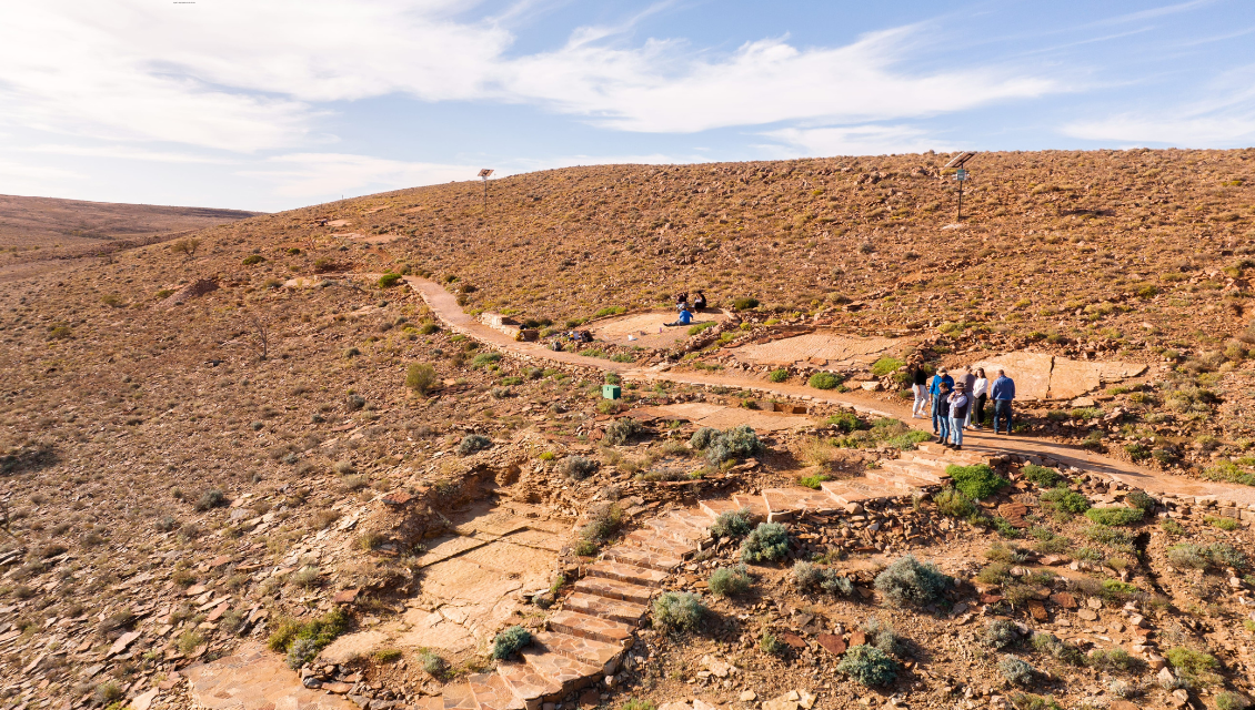 Image of the Fossil Field Exploration experience at the Nilpena National Park