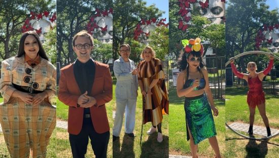 Image of performers from the Adelaide Fringe