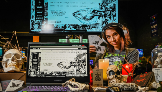 Image of South Australian Film Corporation's (SAFC) inaugural SAGE: SA Game Exhibition held in the Adelaide Studios on Friday 10 of February 2023.