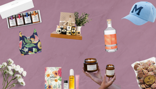 Image of a selection of South Australian gifts for the Mother's Day gift guide
