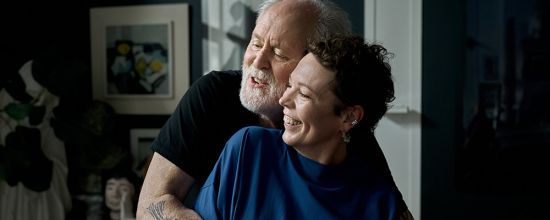 Olivia Colman and John Lithgow in a scene from Jimpa.