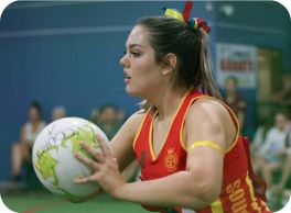 Image of Chloe at the championship 