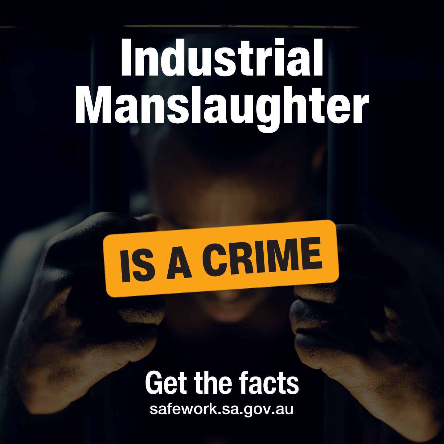 Image of advert for Industrial Manslaughter is a crime